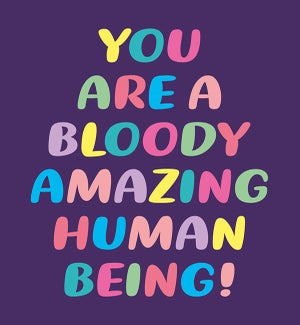 TY/Bloody amazing